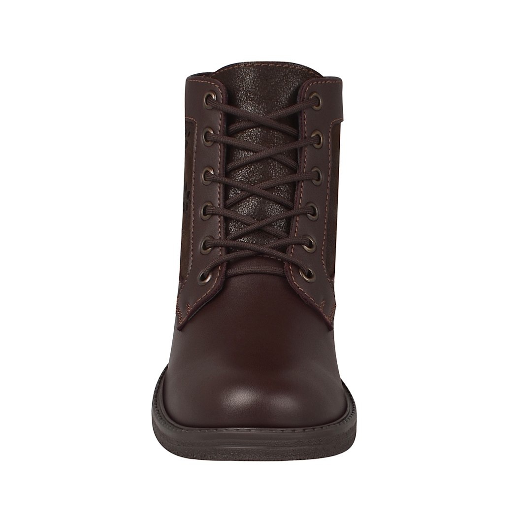pappomania.com : Botines casuales para niña jeans 30141 simipiel café