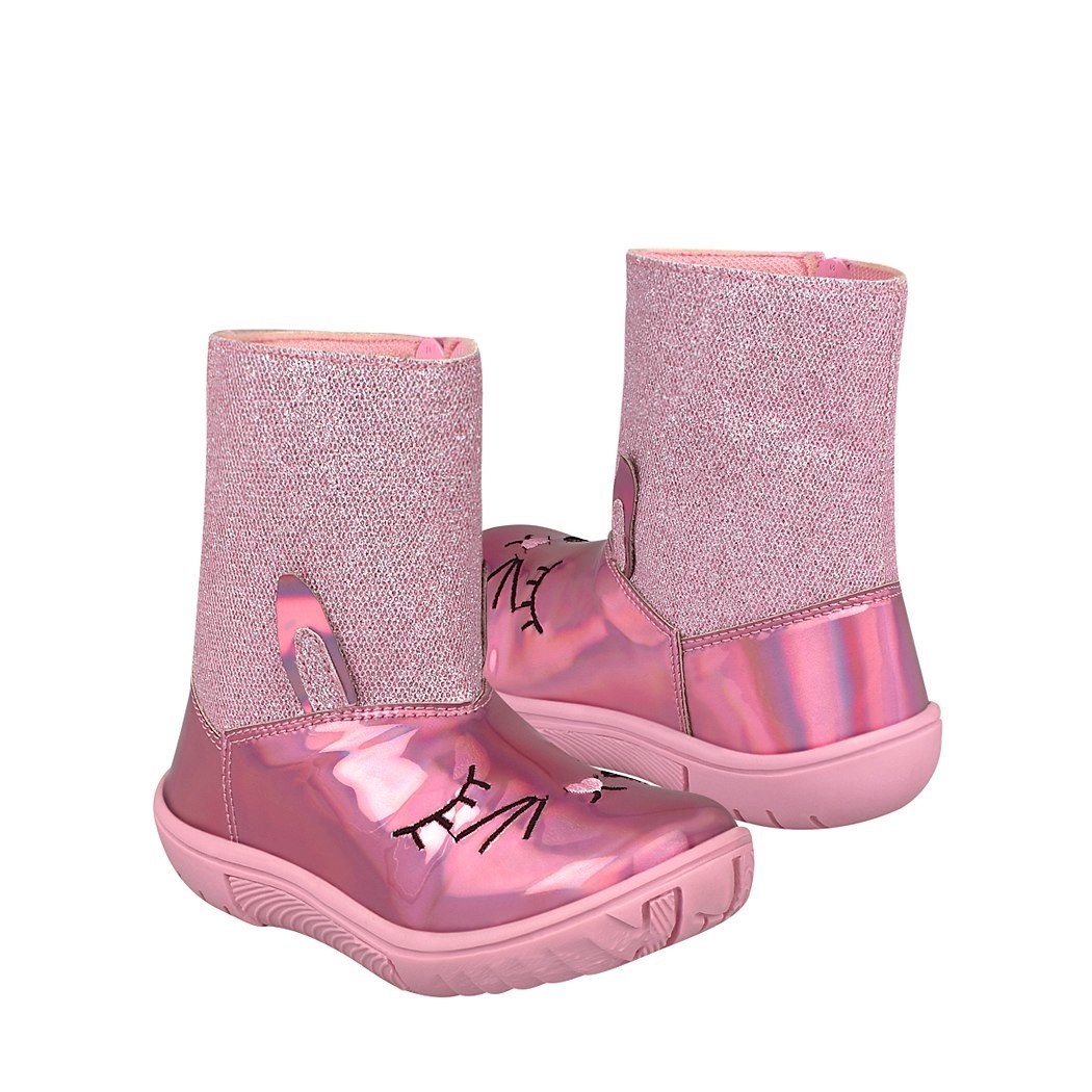 pappomania.com : Botines casuales para niña stylo 4054 charol rosa