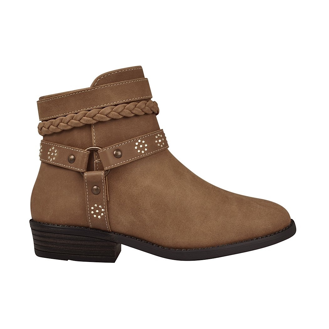 pappomania.com : Botines casuales para niña tropicana 80031 café