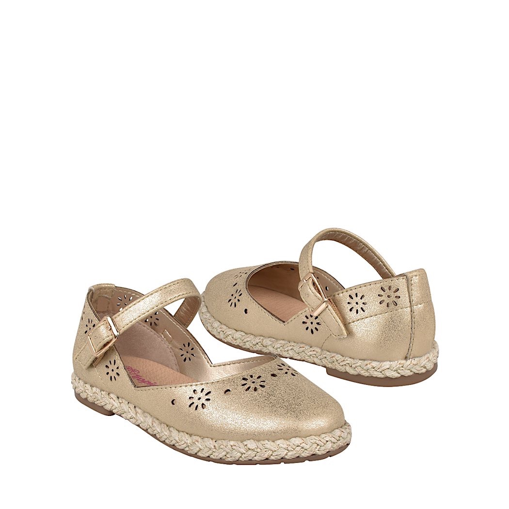 pappomania.com : Zapatos casuales para niña tropicana 24111 simipiel oro