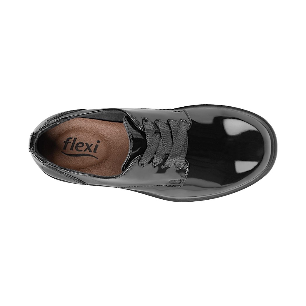 Zapatos Oxford de Mujer en Charol Negro | Hamble Oak | Clarks®