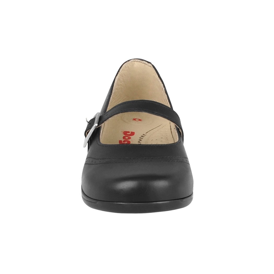 Zapato Escolar Coqueta niña de piel negro Talla (17.5 -21.0) MOD.31102 –  Zapakids