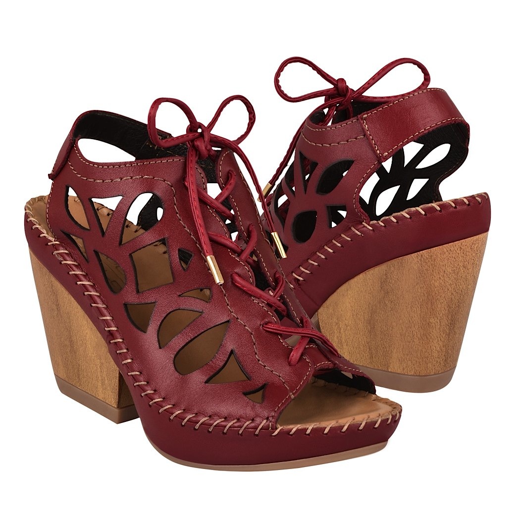 pappomania.com : Cuñas de vestir lobo solo para mujer piel rojo 3327