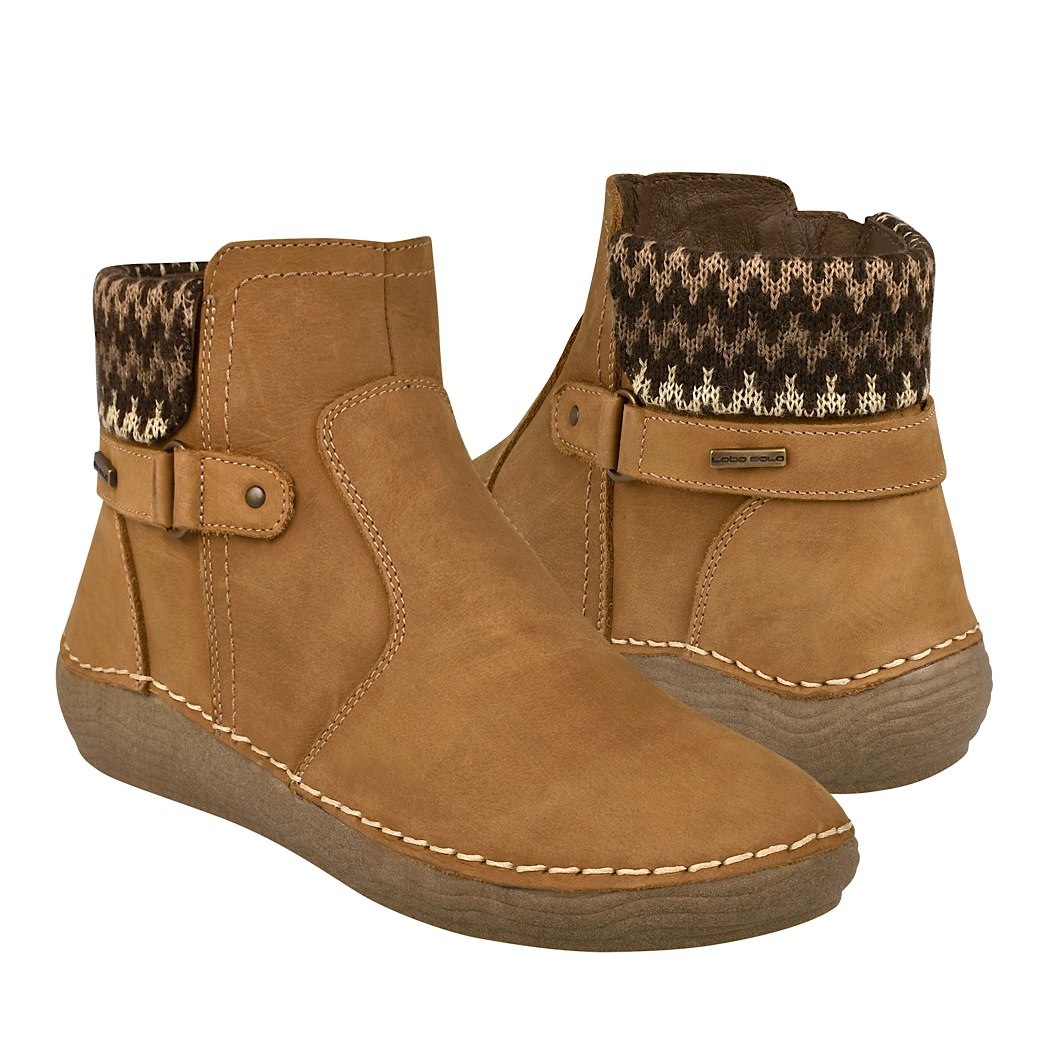 pappomania.com : Botines casuales para dama lobo solo 5042 camel