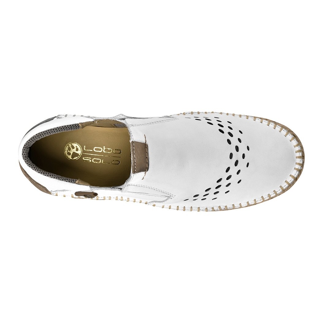 pappomania.com : Zapatos casuales para dama lobo solo 5046 blanco
