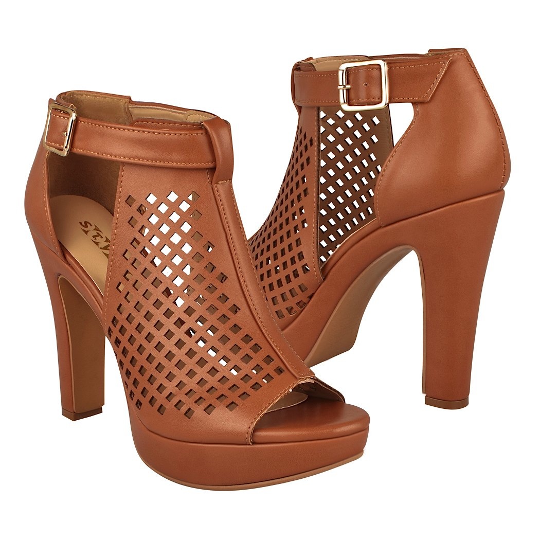 pappomania.com : Botines casuales para dama stylo 44037 simipiel camel
