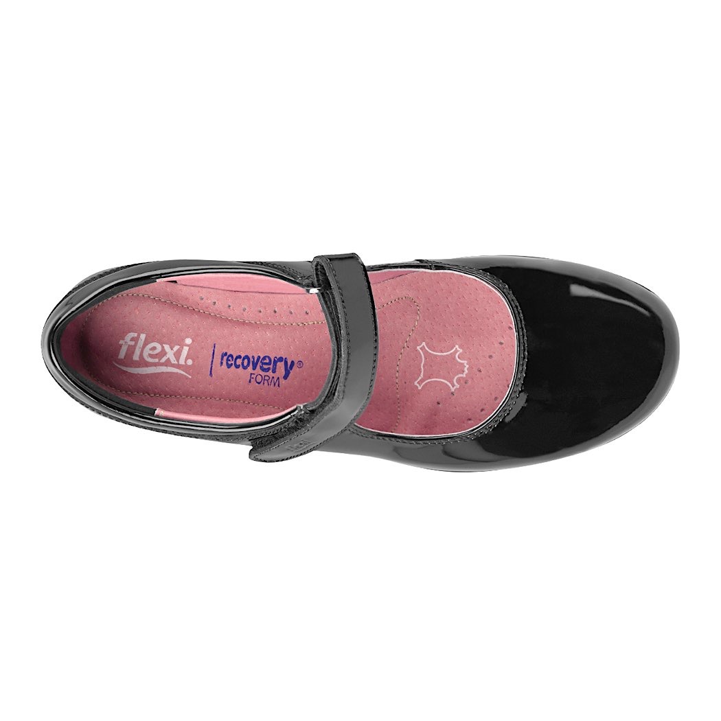 pappomania.com : Zapatos escolares para niña flexi 35802 charol negro