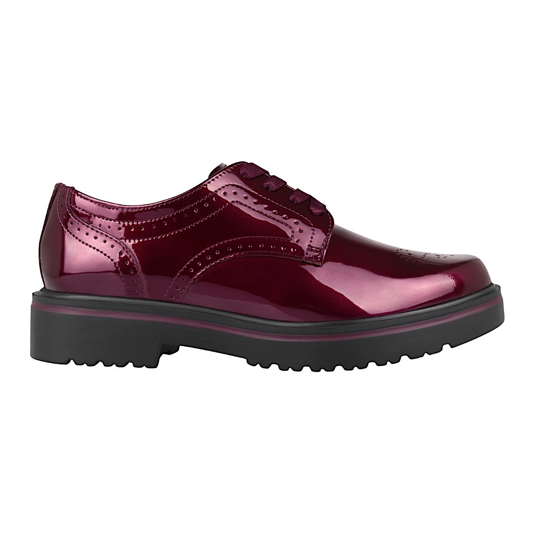 pappomania.com : Zapatos casuales dama flexi charol 32904 vino
