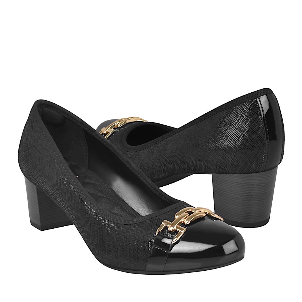 pappomania.com : Tacones de vestir para dama flexi 47412 negro
