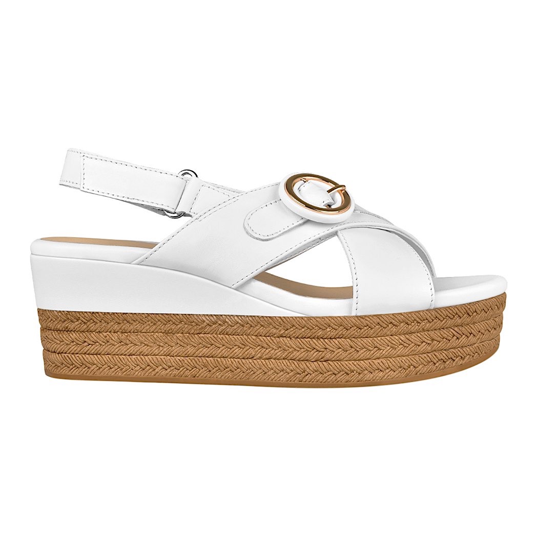 pappomania.com : Sandalias para dama flexi 103101 piel blanco