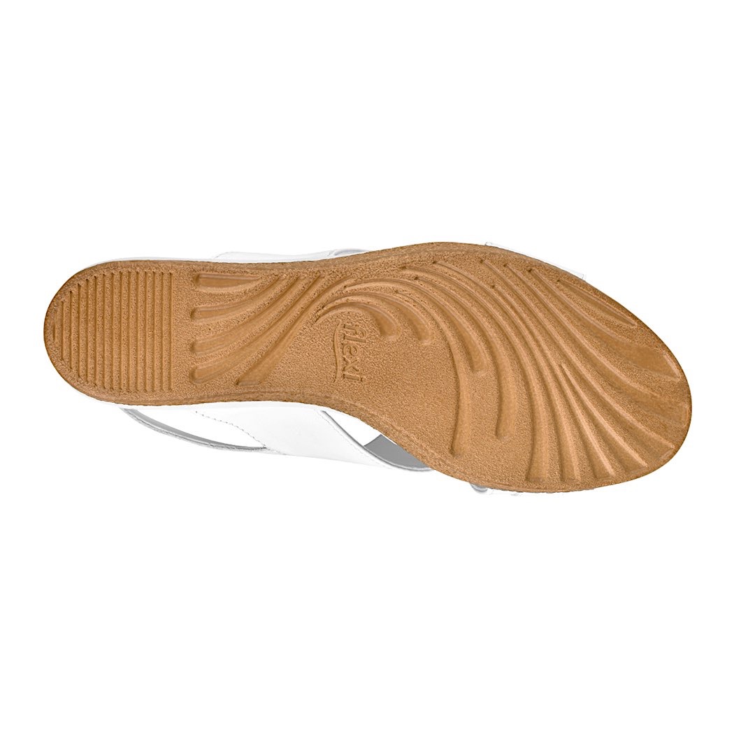 pappomania.com : Sandalias para dama flexi 103101 piel blanco