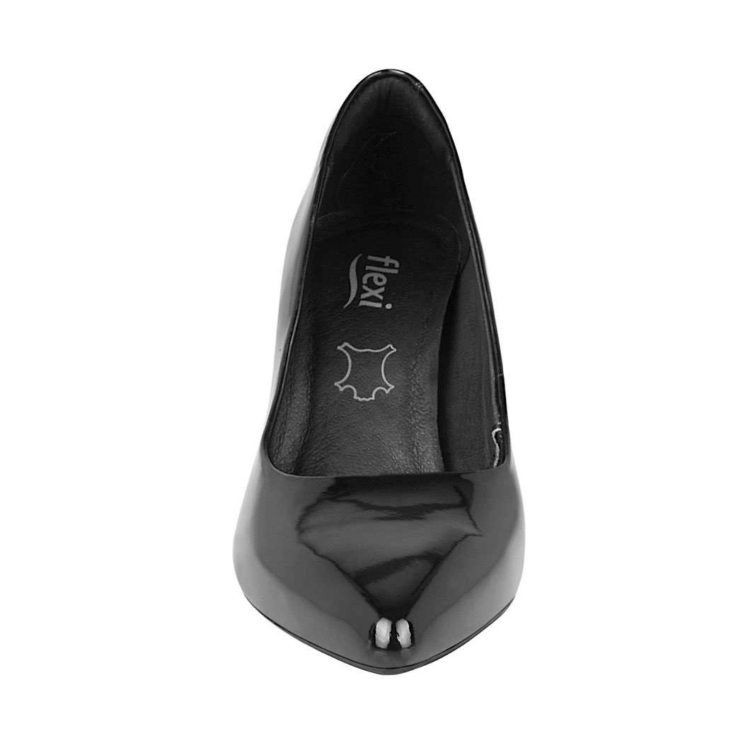 Zapatos Oxford de Mujer en Charol Negro | Hamble Oak | Clarks®