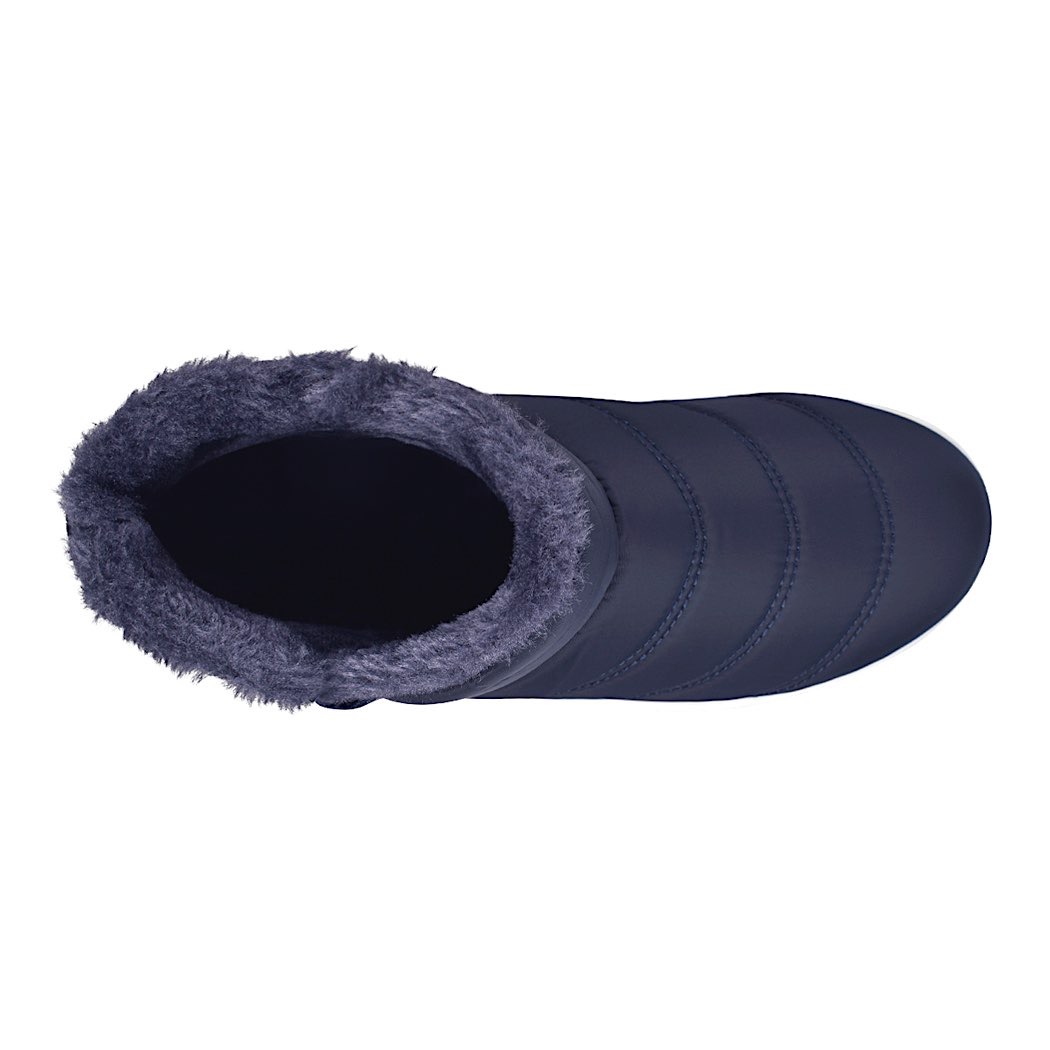 pappomania.com : Botines de invierno para dama furor 18066 textil azul