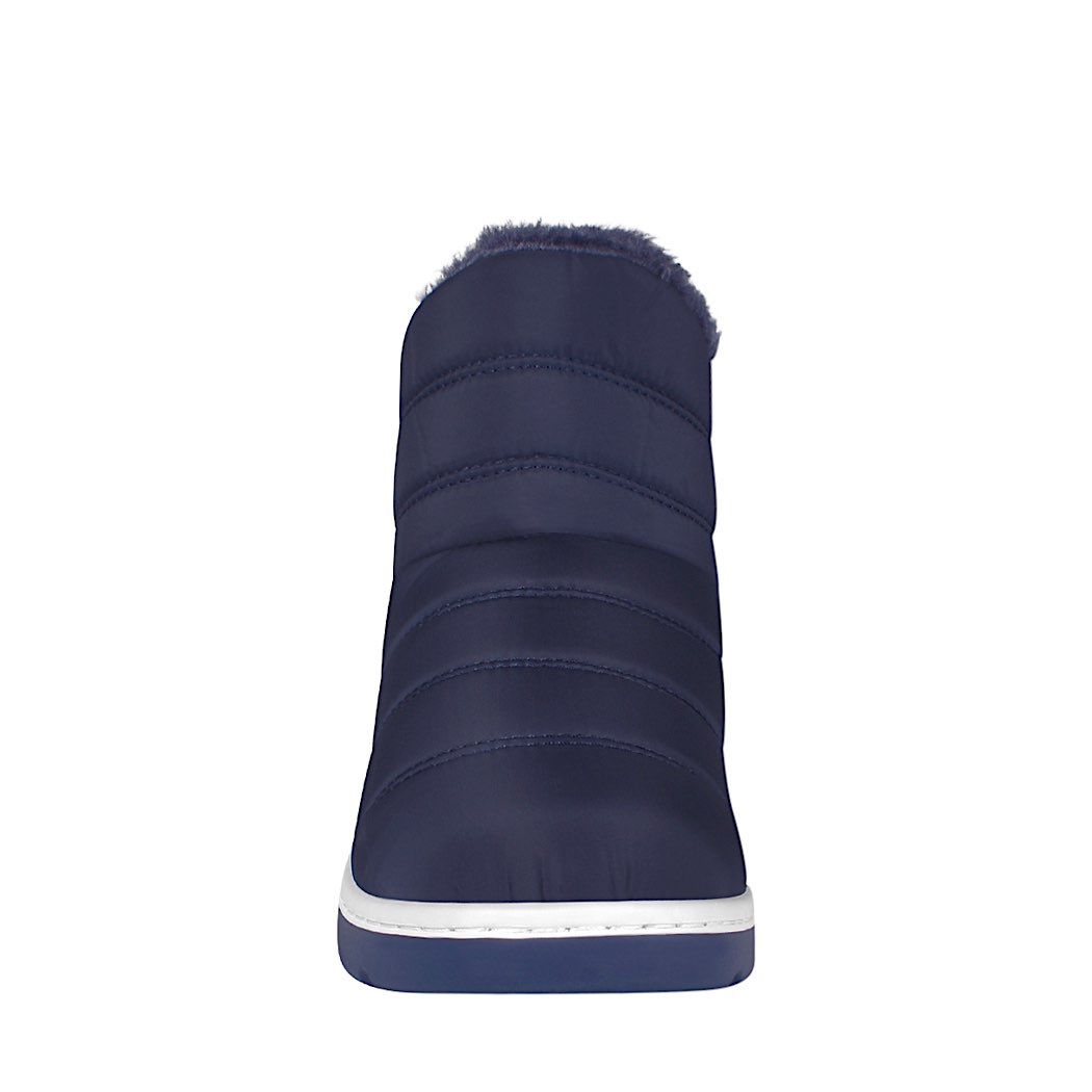 pappomania.com : Botines de invierno para dama furor 18066 textil azul