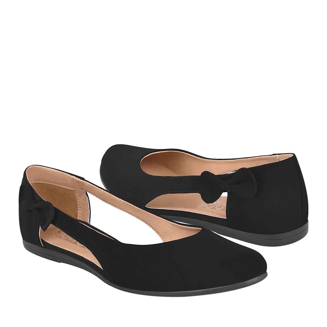 pappomania.com : Zapatos de piso para mujer stylo 160 negro