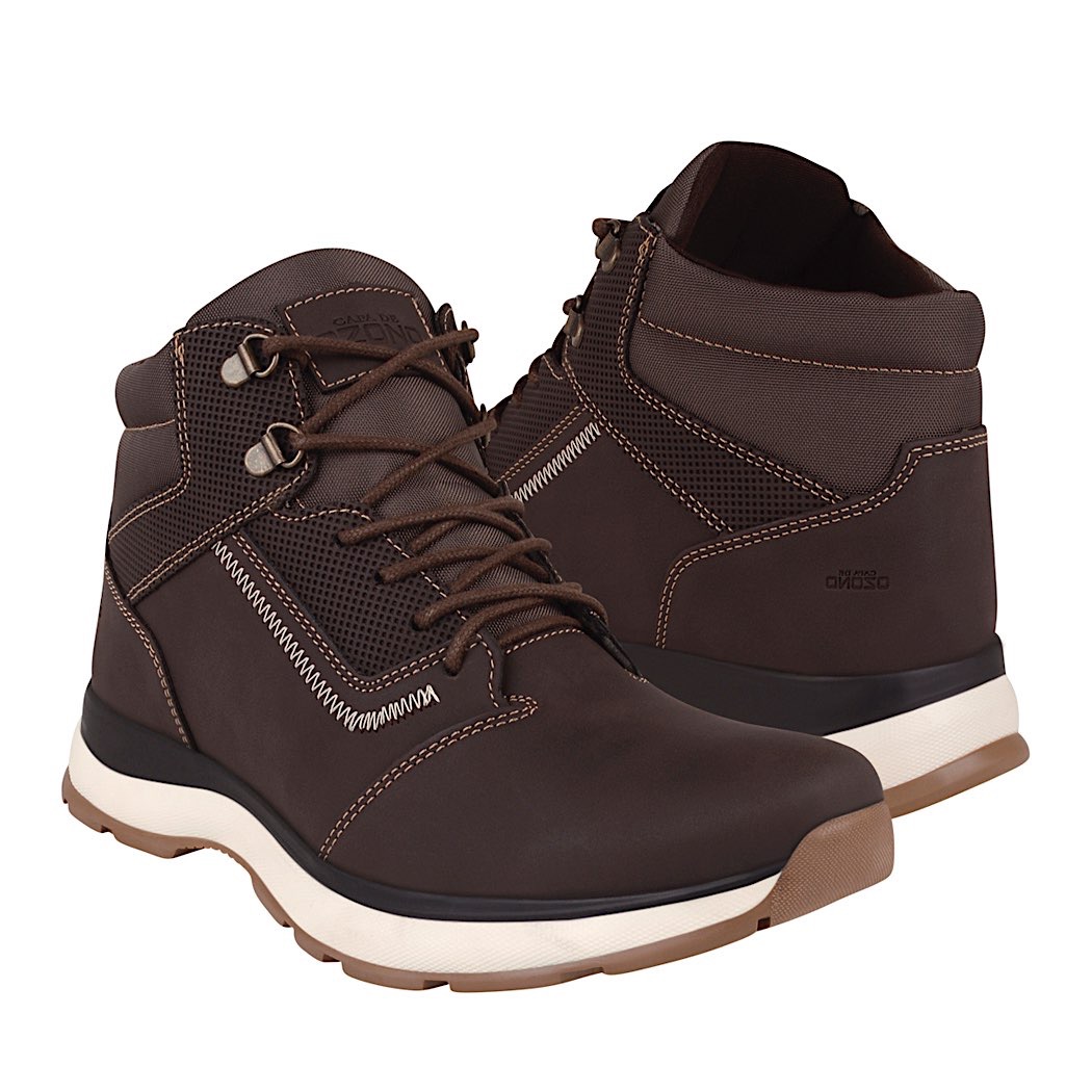 pappomania.com : Botines hombre capa de ozono 668701-2 simipiel café