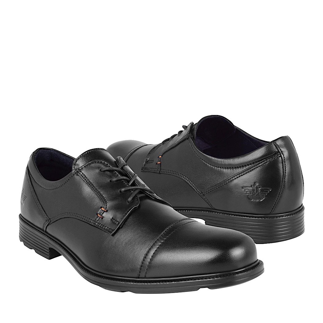 pappomania.com : Zapatos caballero dockers d227671 piel negro
