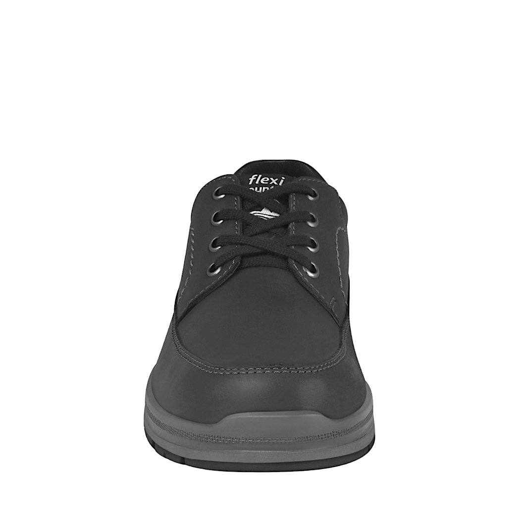 pappomania.com : Zapatos casuales para caballero flexi 92103 piel negro