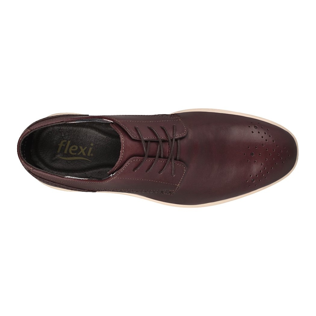 pappomania.com : Zapatos casuales para caballero flexi 95601 piel café