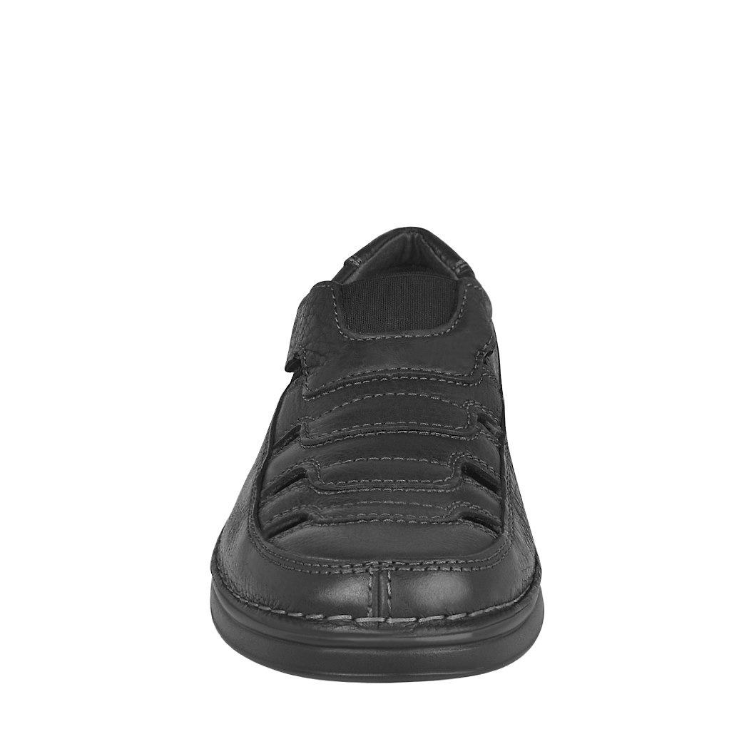 pappomania.com : Huaraches casuales para caballero flexi 67302 piel negro
