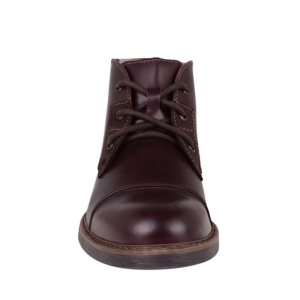 pappomania.com : Botines para caballero flexi 402505 piel vino