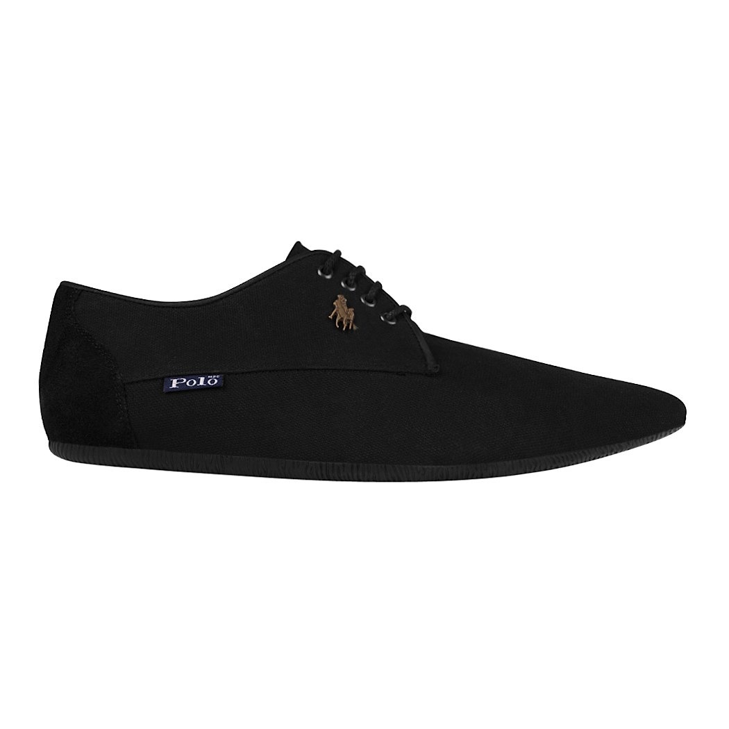 pappomania.com : Zapatos casuales polo hpc 25007 gamuza negro