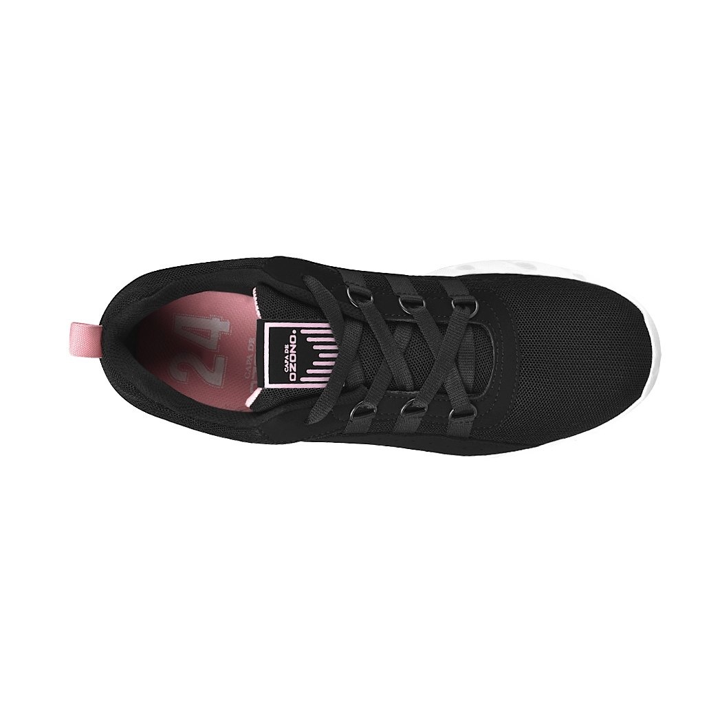 pappomania.com : Tenis casuales para dama capa de ozono 576501-1 negro