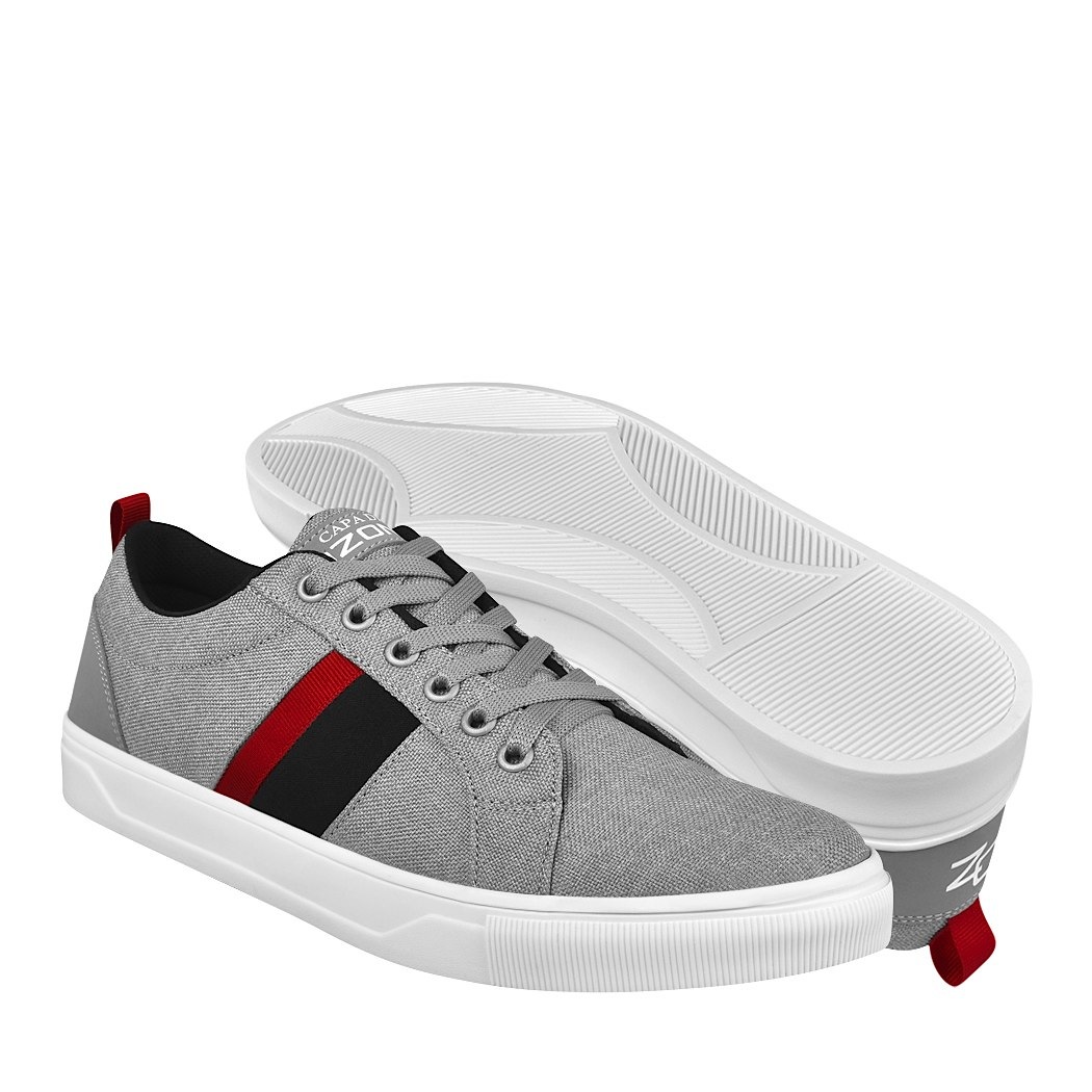 pappomania.com : Tenis casuales para caballero capa de ozono 60022801-3 gris