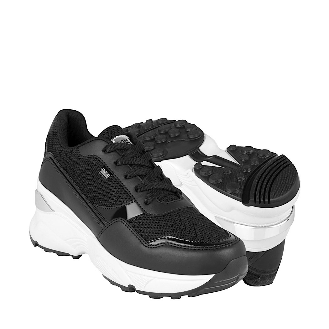 Tenis Dama Negro Capa de Ozono negro 23 Capa de ozono Tenis | Walmart en  línea