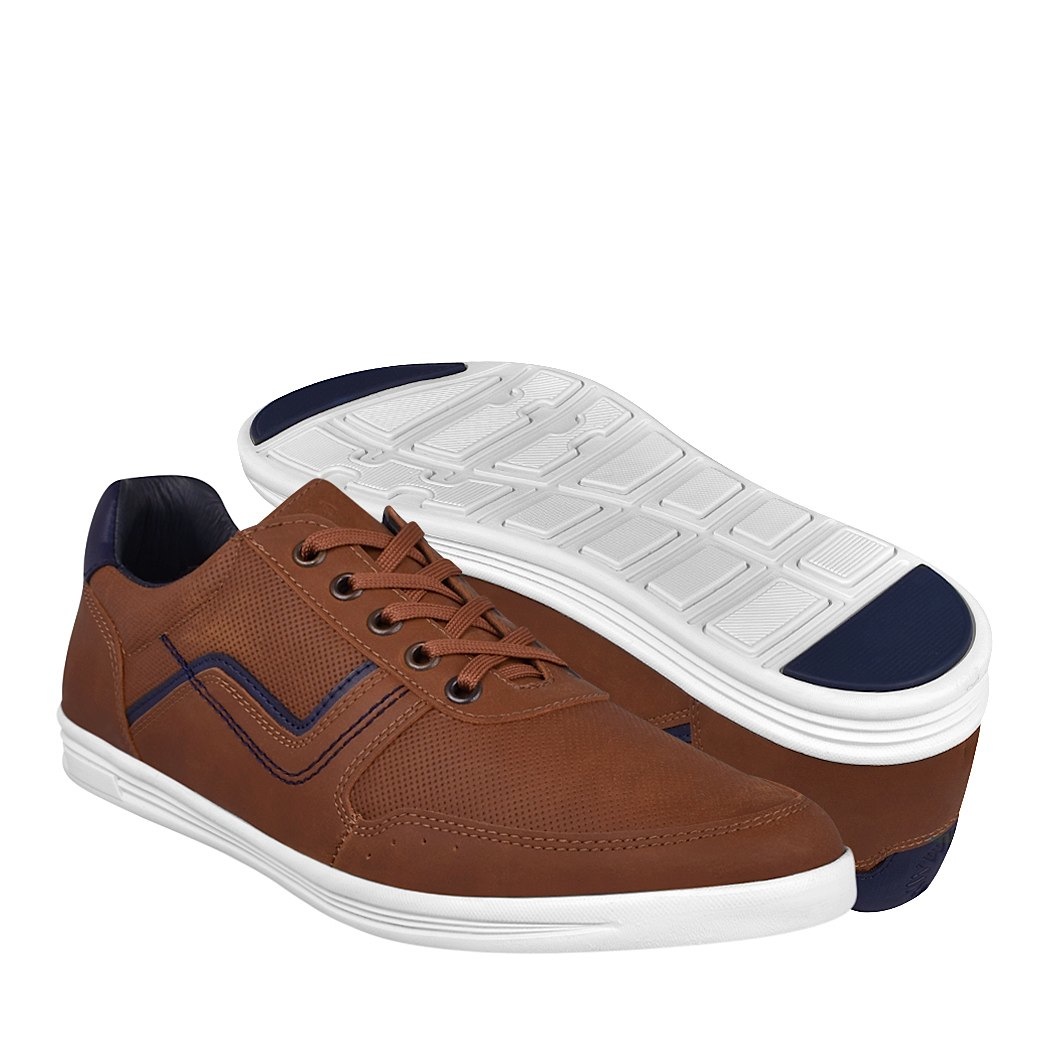pappomania.com : Zapatos casuales para caballero what´s up 182033 camel