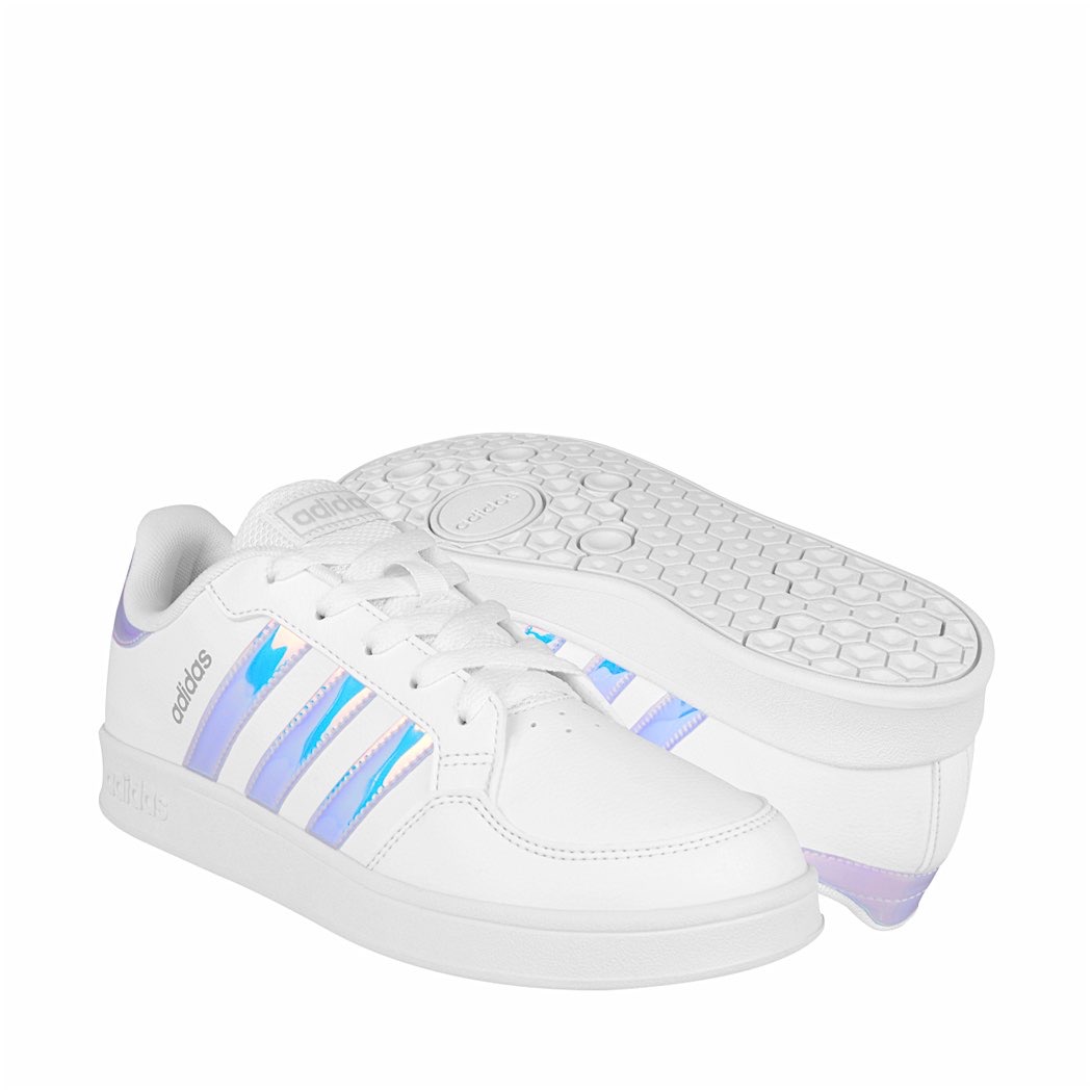 TENIS DAMA ADIDAS BREAKNET GZ2736 SIMIPIEL BLANCO | Linio México -  AD029FA01F35TLMX