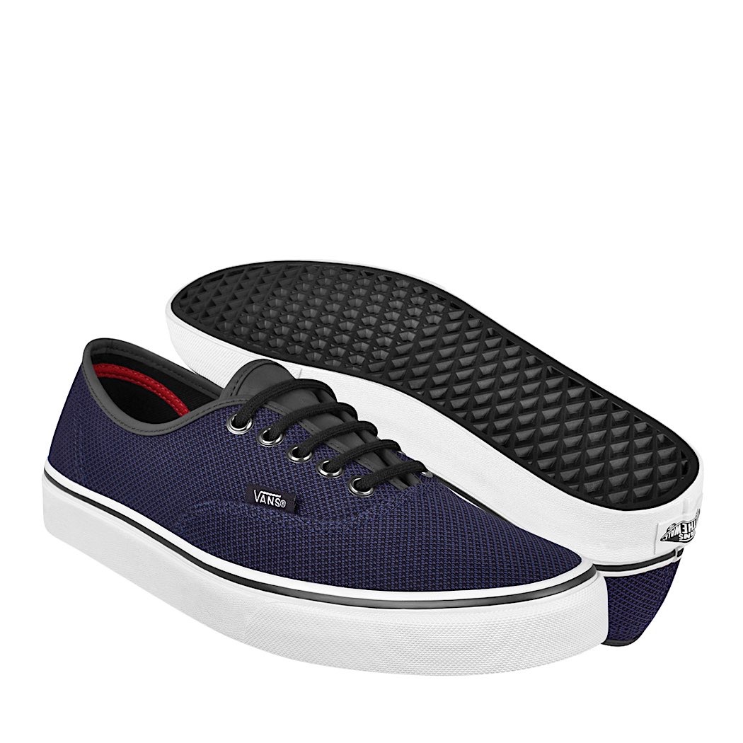 pappomania.com : Tenis casuales hombre vans authentic vn0a38emort textil  azul