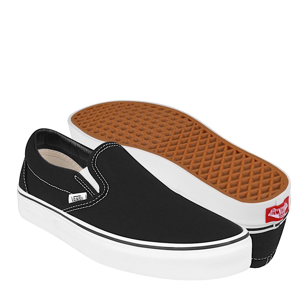 pappomania.com : Tenis casuales hombre vans vn000eyeblk textil ngo