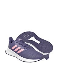 tenis adidas rosa con gris